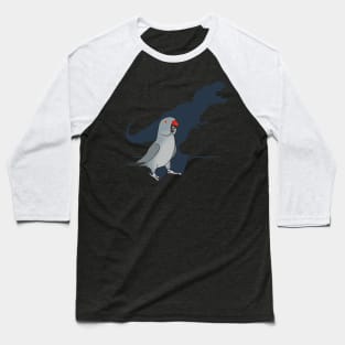 t-rex grey indian ringneck Baseball T-Shirt